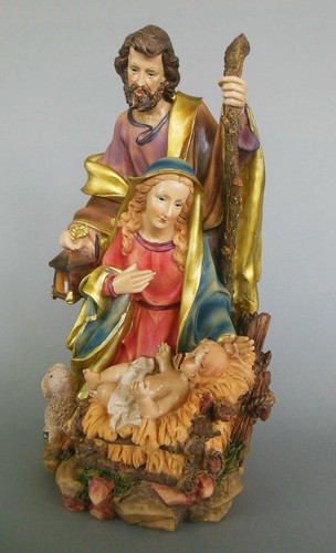 Heilige familie krippenblock - heilige,