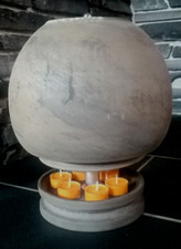 XXL Kugel Teelichtofen
