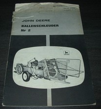 Betriebsanleitung john deere - john,