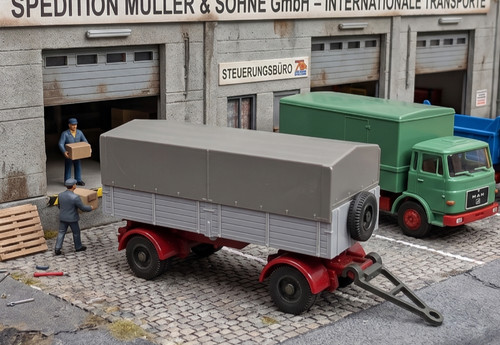 Wiking großer lkw anhänger - wiking, lkw-anhänger