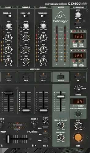 Behringer mixer djx900 - mixer,