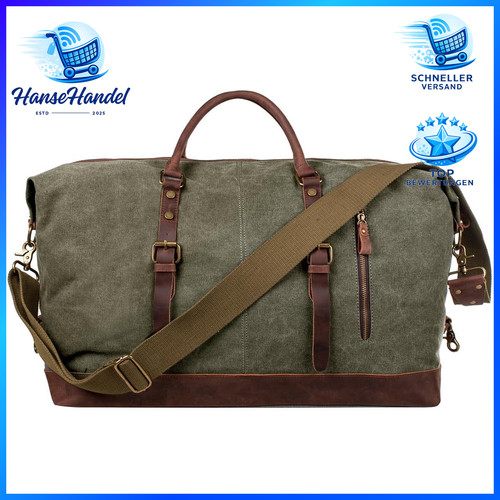 Reisetasche 60l vintage canvas - 60l,