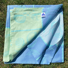 Tischdecke Tischwäsche IRISETTE Grün Blau 170 x 175 cm