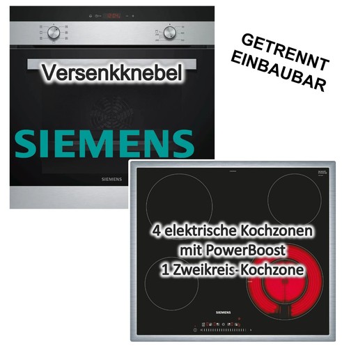 Herdset siemens einbaubackofen - herdset,