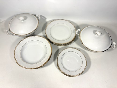 Set aus weißem