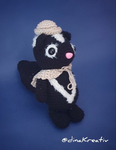 Amigurumi stinktier salo - amigurumi,