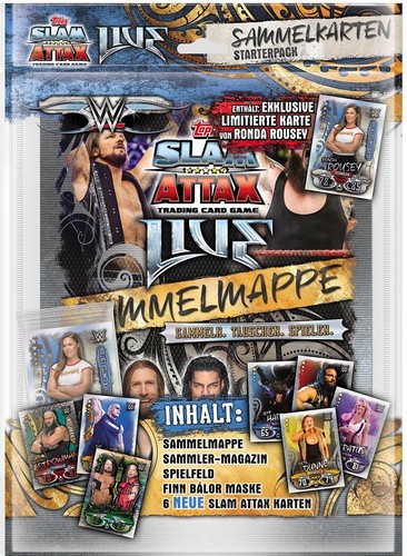 Topps wwe slam attax live - topps,