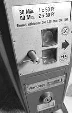 Kienzle Parkuhr Aufzieh-Aufzug