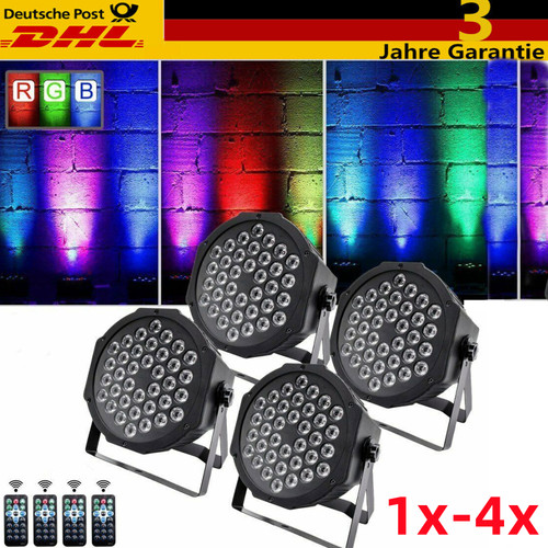 36w led par strahler rgb - 1/4x,