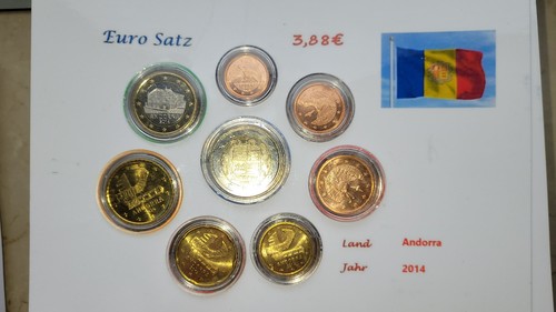 Münssatz aus andorra - €,