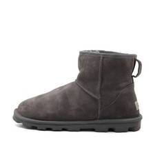UGG Damen Classic Mini Stiefeletten Grau Wildleder Warmfutter Boots EU 40