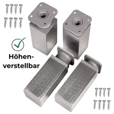 4-er SET Möbelfuß Sockelfuß
