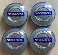 4x Original Volvo Felgenkappen