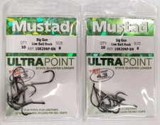 2- 10 Pack Mustad Ultra Point