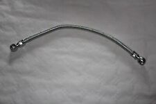 Kraftstoffleitung / Dieselleitung / Silberschlauch 450mm Öse 14mm 0/90° verdreht