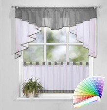 2 Teile Scheiben Gardinen Set