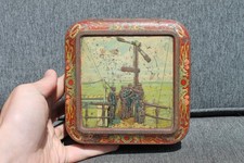 Alte Blechdose lithographiert