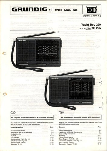 Grundig service manual - service,