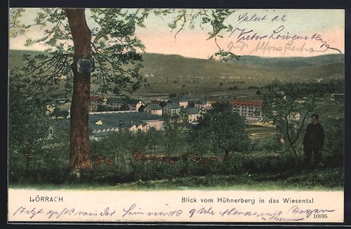 Lörrach blick vom - lörrach,,