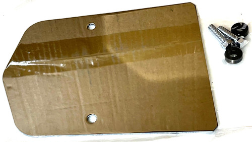 Chrom halteplatte sissybar - chrom-halteplatte,