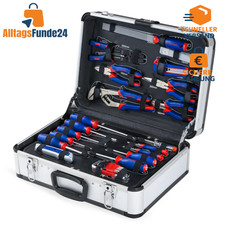 Alu-Werkzeugkoffer | 119-teilig | Kompaktes Alltagswerkzeug