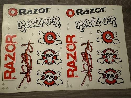 Razor scooter stickerbogen - razor,