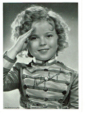 SHIRLEY TEMPLE Autogramm