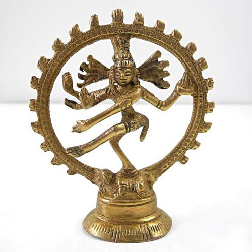 Shiva messing figur skulptur - figur,