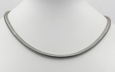 FORSTNER Schlangenkette in 925er Sterlingsilber Silber Halskette Collier Kette 