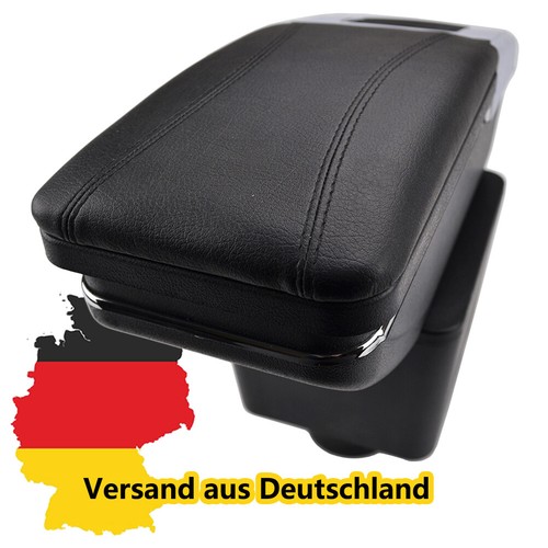 Mittelkonsole leder schwarz - leder,