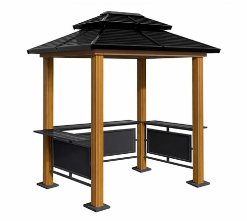 Grillpavillon maui aluminium - grillpavillon,