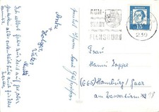 131026) Bund Werbestempel Flensburg Rum-Stadt auf AK m. Nr. 251 Luther