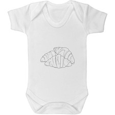 Baby Grows / Bodys 'Croissant Pastries' (GR046263)