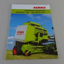Prospekt / Broschüre Claas