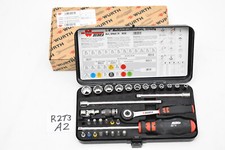 Würth Zebra Ratsche 1/4" Steckschlüssel Satz Knarrenkasten Ex. Bundeswehr BW