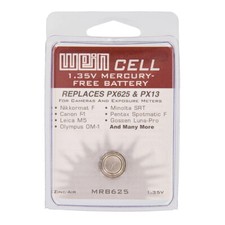 WeinCell Batterie Knopfzelle MRB625 PX625 PX13 1,35V Zink Luft