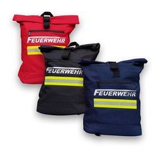 Feuerwehr Design Rucksack Rolltop