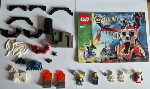 Lego 7093 skeleton tower - skeleton, –