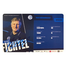 Autogramme Klaus FICHTEL