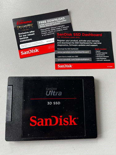 Sandisk ultra 500gb ssd - 3d,