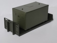 Dornier-Kabine Typ FM2  Bundeswehr Kabine Olivgrün NPE auf herpa Abrollflat