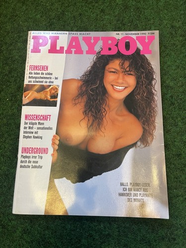 Playboy november 1990 - 1990, nancy