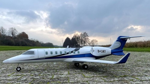 Multiplex learjet 1060mm - rr,