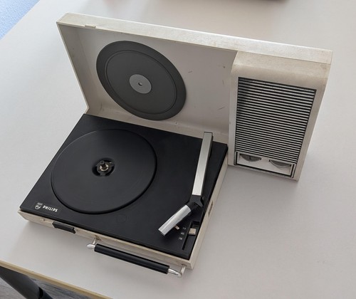 Philips koffer plattenspieler - philips, koffer-plattenspieler