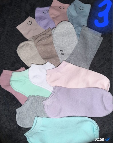 Socken paket paar pastell - 16,