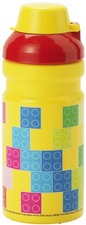 LEGO Trinkflasche BRICK PATTERN 390 ml gelb
