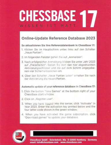 Chessbase online update - chessbase,