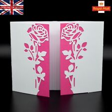 Dekorative Rose Blumenrand