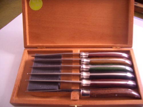 Laquiole steakmesser thiere - steakmesser, (thiere
