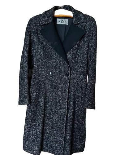 Etro mantel schwarz wohle - schwarz,,